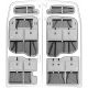 Moon organizér Ford Transit MK8 FWD H3